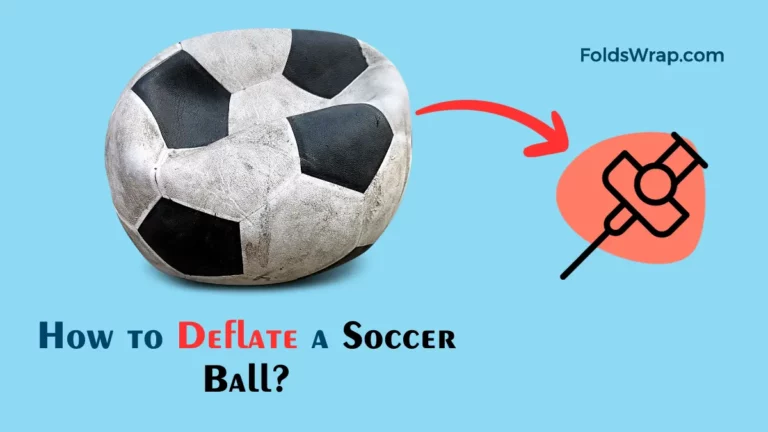 How to Deflate a Soccer Ball? – Taking Air Out of a Soccer Ball
